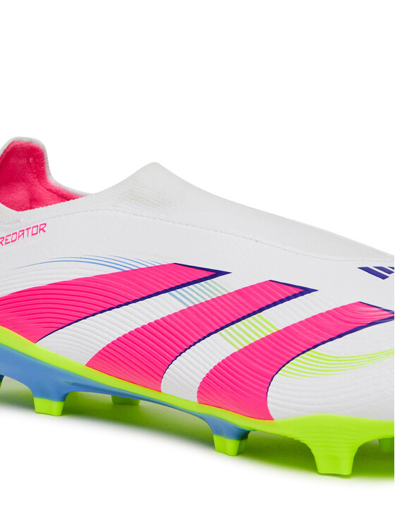 adidas Взуття для футболу adidas Predator League Laceless Firm/Multi-Ground ID3861 Білий