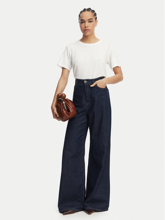 Weekend Max Mara Weekend Max Mara Camiseta Pelota 2615941052 Blanco Regular Fit