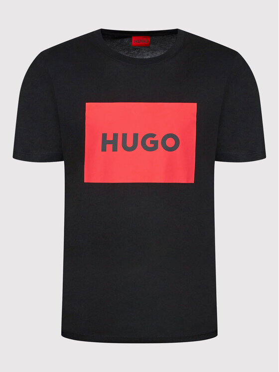 HUGO Hugo Футболка Dulive222 50467952 Чорний Regular Fit