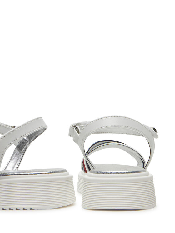 Tommy Hilfiger Sandali Tommy Hilfiger Sandal T4A2-33799-0273 Bela