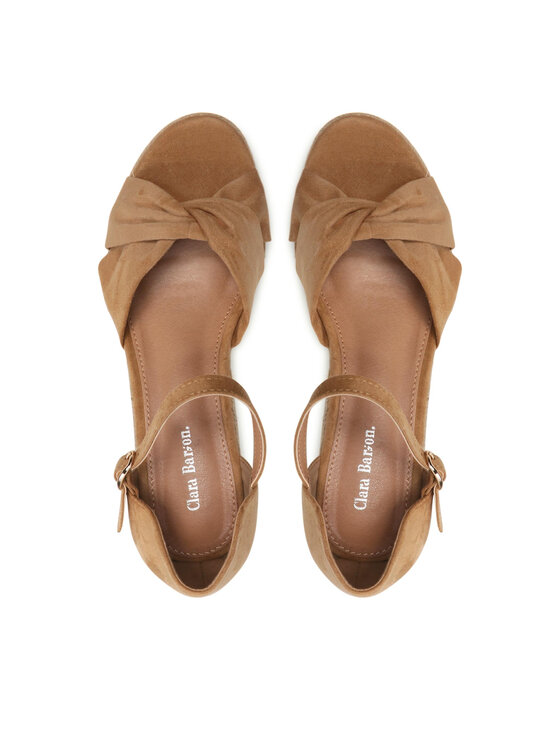 Clara Barson Espadrillas Clara Barson WSS20524-01 Marrone