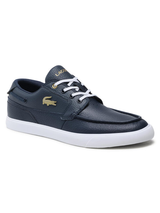 Lacoste Poltopánky Lacoste Bayliss Deck 0721 1 7-41CMA0062092 Tmavomodrá