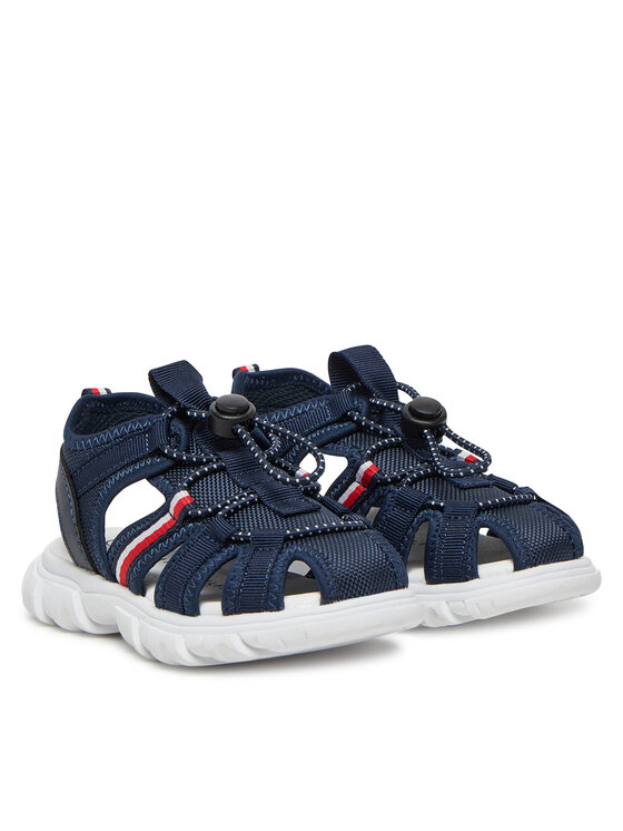 Tommy Hilfiger Sandali Tommy Hilfiger T1B2-33895-1591 M Blu scuro