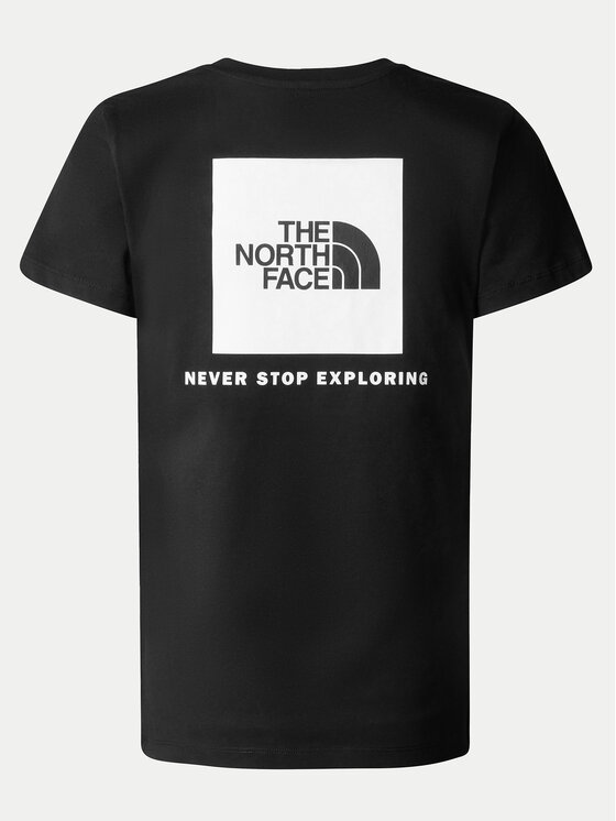 The North Face The North Face Marškinėliai Redbox NF0A87NM Juoda Regular Fit