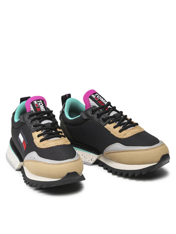 Tommy Jeans Superge Tommy Jeans Wmns The Cleat EN0EN01507 Črna