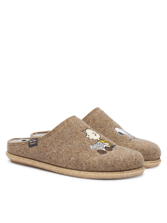 Toni Pons Papuče Toni Pons Charlie Hnedá