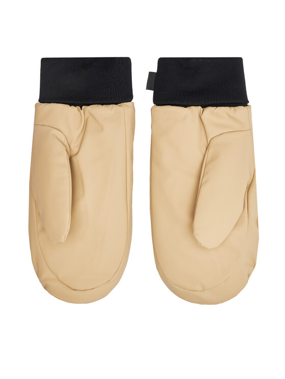 Rains Рукавички Rains Alta Puffer Mittens 16070 Бежевий