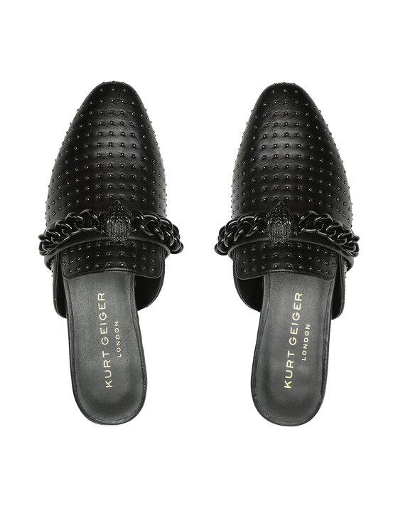 Kurt Geiger Šľapky Kurt Geiger Chelsea Mule Drench 8488000109 Čierna