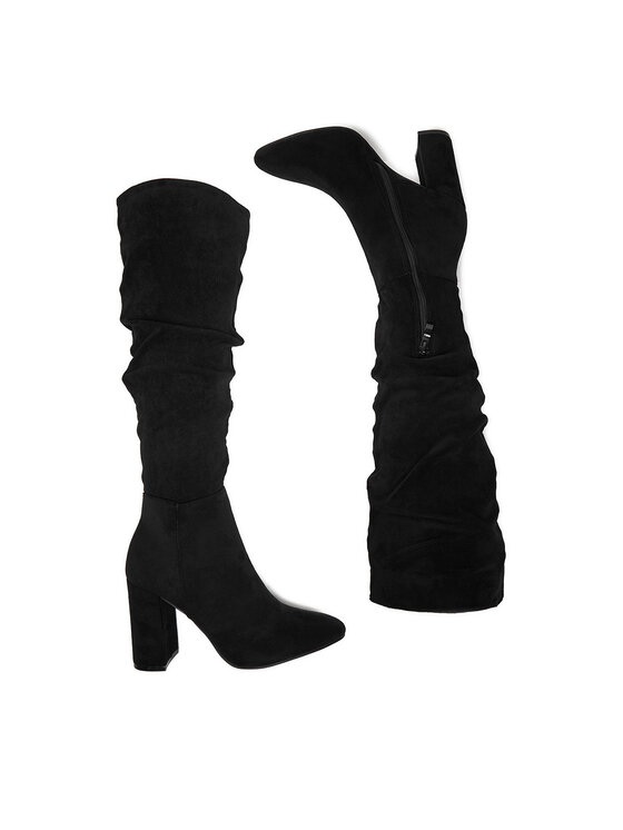 DeeZee Чоботи DeeZee SQ856-2-BLACK SU Чорний