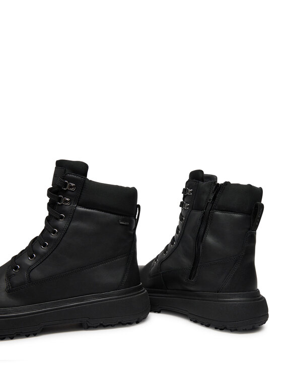 Geox Outdoorová obuv Geox D46XMB 08511 C9999 Čierna