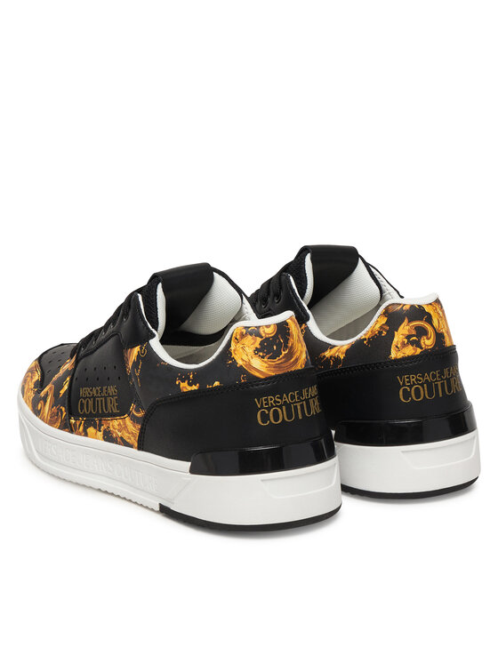 Versace Jeans Couture Снікерcи Versace Jeans Couture 80YA3SJ4 Чорний