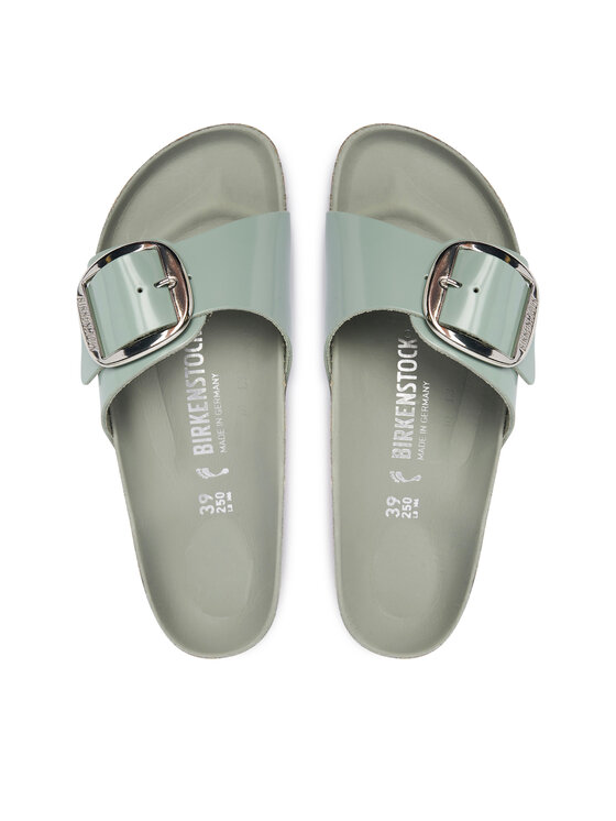 Birkenstock Шльопанці Birkenstock Madrid Big Buckle Hex 1031788 Зелений
