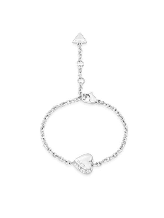 Guess Bransoletka Guess JUBB06 088JW Srebrny