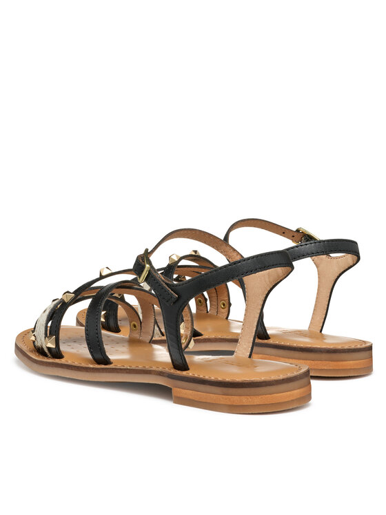 Geox Sandale Geox D Maddalusiac D55YMD 01JQS C0127 Negru