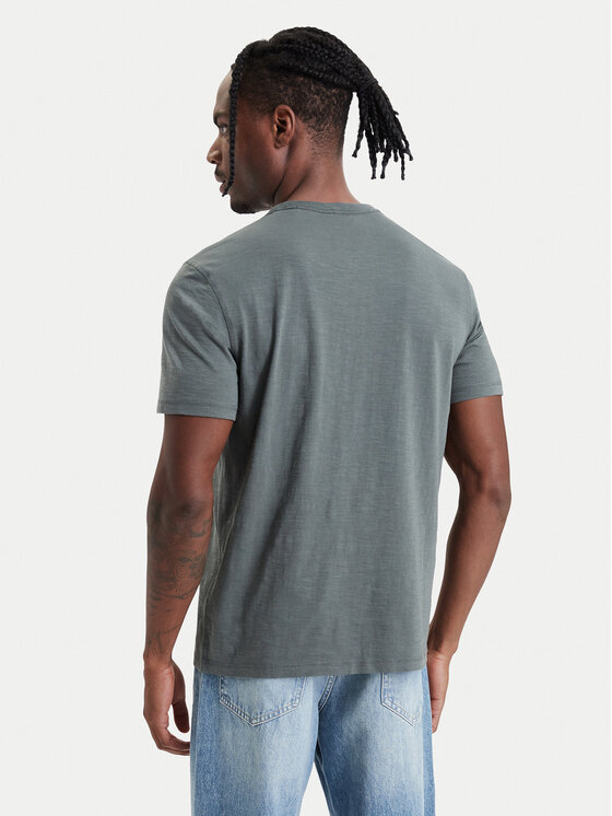 BOSS BOSS Camiseta Tegood  50508243 Caqui Slim Fit