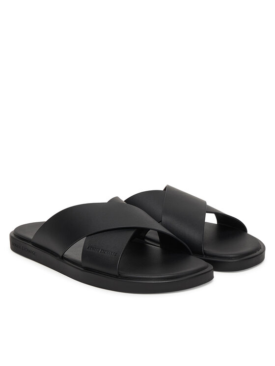 Armani Exchange Шльопанці Armani Exchange XM002619 AF10848 UC001 Чорний