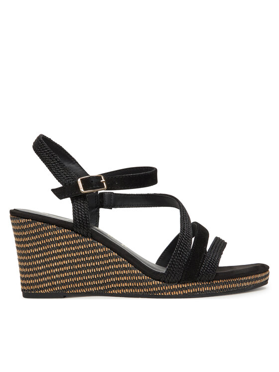 Tamaris Espadrilky Tamaris 1-28323-44 Čierna