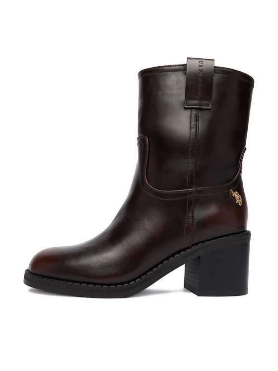U.S. Polo Assn. Ботильйони U.S. Polo Assn. EO-KATIA001W/EY1 Коричневий
