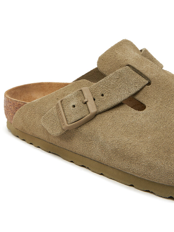 Birkenstock Klapki Birkenstock Boston Leve 1025844 Zielony