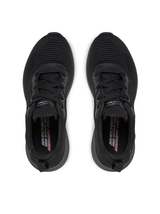 Skechers Sneakersy Skechers BOBS SPORT Squad Tough Talk 32504/BBK Čierna