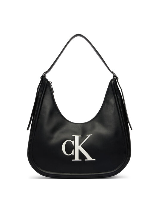 Calvin Klein Rankinė Calvin Klein Bold Ck Crescent LV04F3427G Juoda