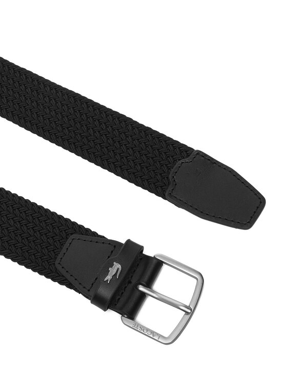 Lacoste Pánský pásek Lacoste RC4100 Černá