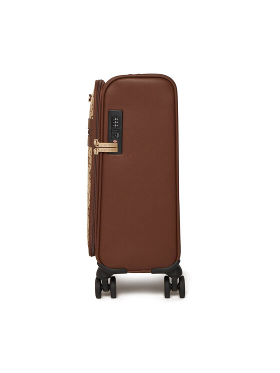 Guess Самолетен куфар за ръчен багаж Guess Samantha Travel TWLB23 13983 Кафяв