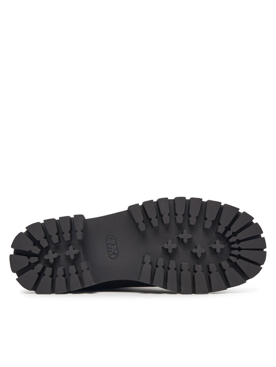 MICHAEL Michael Kors Členková obuv s elastickým prvkom MICHAEL Michael Kors Asher 40F5ASFE5S Tmavo hnedá