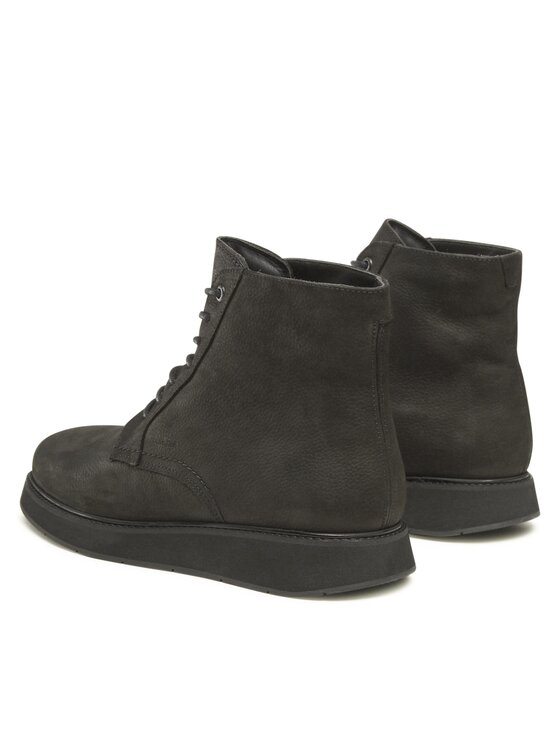 Calvin Klein Cizme Calvin Klein Lace Up Boot HM0HM00883 Negru