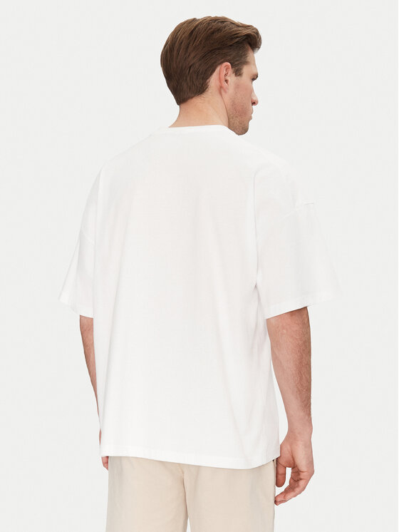 Resteröds Resteröds Majica Dev 20251 2055 Bela Regular Fit