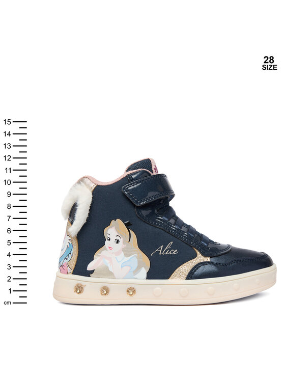 Geox Sneakersy Geox J Skylin Girl J468WG 011KN C4256 S Tmavomodrá