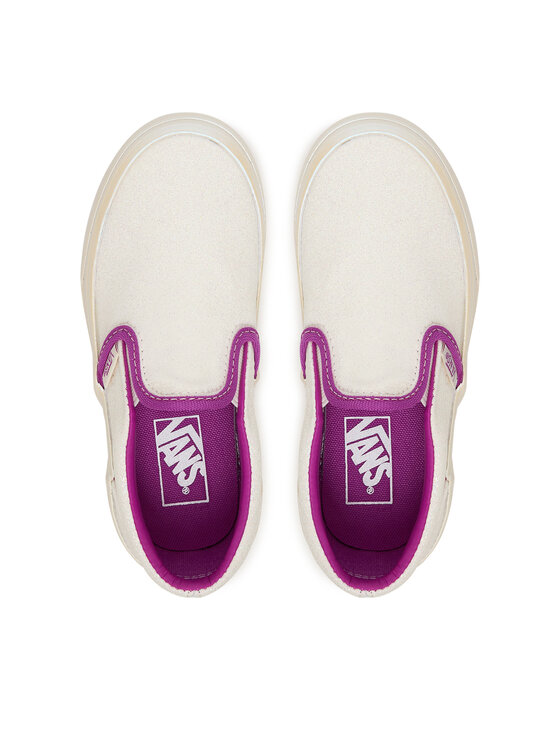 Vans Tenis superge Vans Classic Slip-On VN000D0JWHP1 Kremna