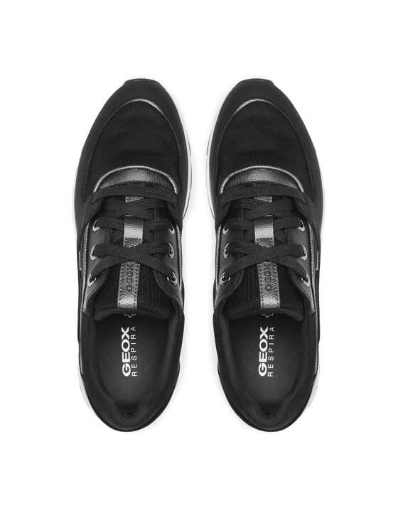 Geox Snīkeri Geox D New Aneko B Abx C D16LYC 03314 C9999 Melns