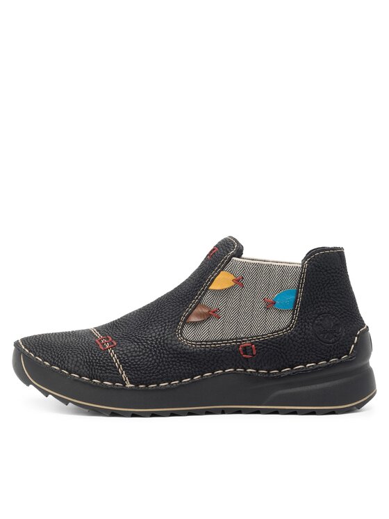 Rieker Ghete Jodhpur Rieker 51592-00 Negru