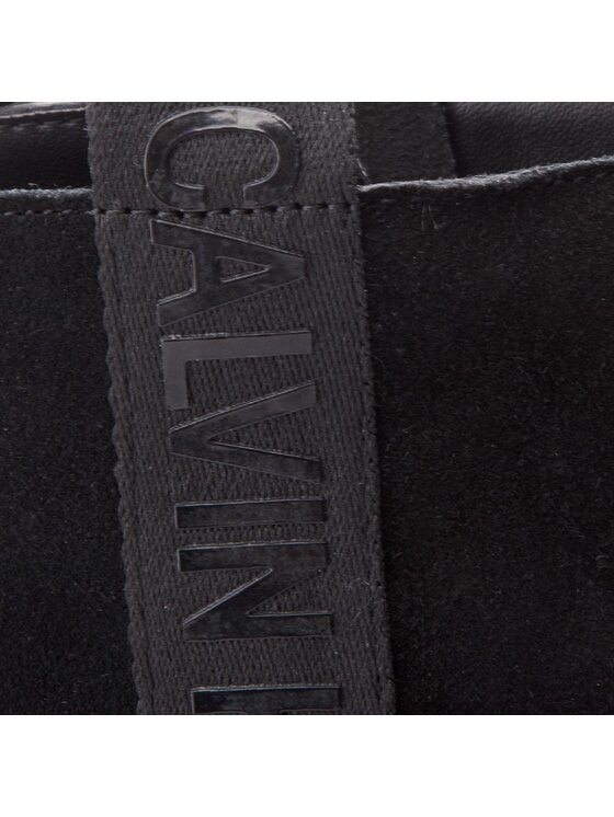 Calvin Klein Jeans Polokozačky Calvin Klein Jeans Serina RE9768 Černá