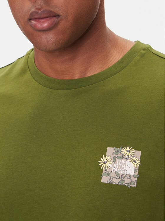 The North Face The North Face Camiseta Connect NF0A8EGW Verde Relaxed Fit