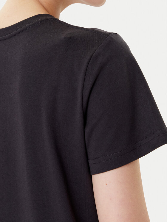 Wrangler Wrangler Camiseta Sign Off 112373023 Negro Slim Fit