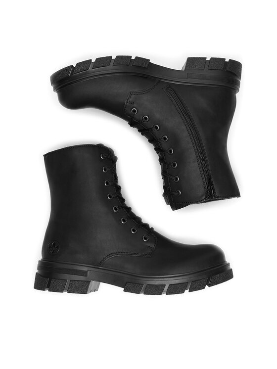 Rieker Botines planos Rieker Z9120-00 Negro