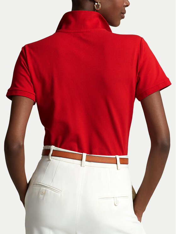 Polo Ralph Lauren Polo Ralph Lauren Поло 211870245004 Червоний Slim Fit