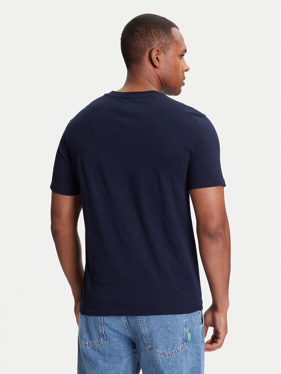 United Colors Of Benetton United Colors Of Benetton T-shirt 3I1XU10A4 Blu scuro Relaxed Fit