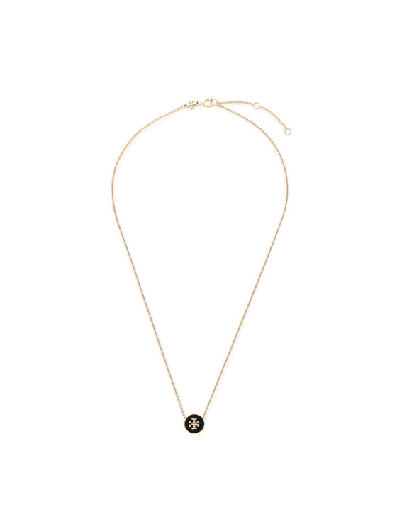 Tory Burch Намисто Tory Burch Kira Enamel Pendant Necklace 90549 Золотий