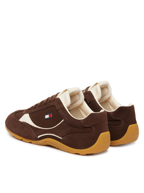 Tommy Jeans Sneakersy Tommy Jeans Archive '97 Lite Sued EN0EN02997 Hnědá