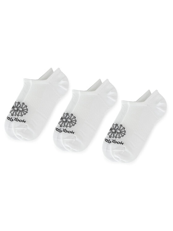 Reebok Trumpos kojinės Reebok CL FO Invisible 3P CV8486 Balta