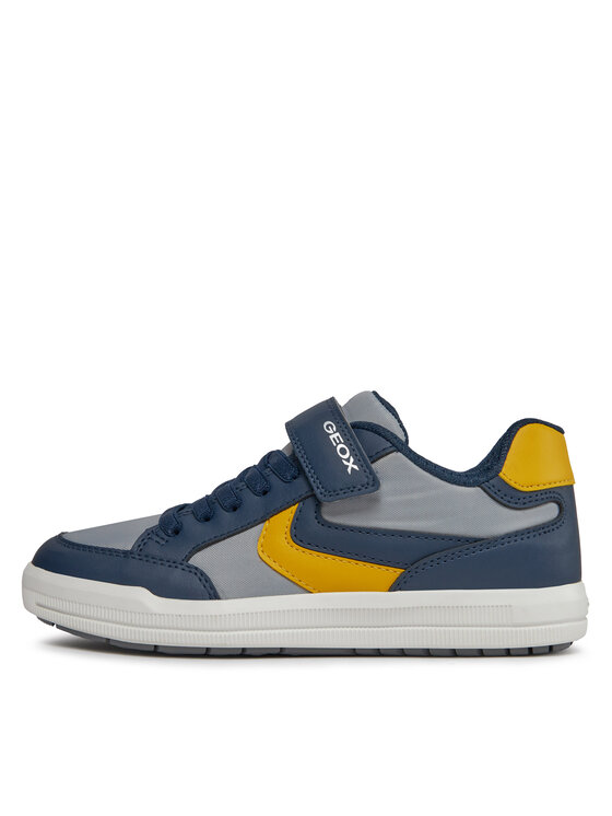 Geox Sneakersy Geox J Arzach Boy J454AA 0FU54 C0661 D Tmavomodrá