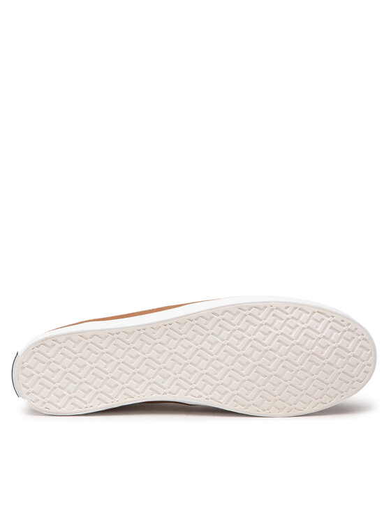Tommy Hilfiger Tenisenes Tommy Hilfiger Iconic Kesha Slip On FW0FW01656 Balts