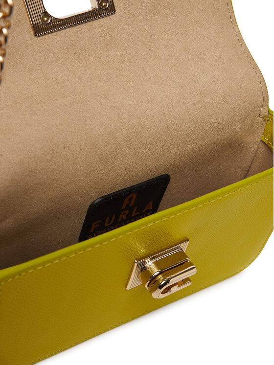 Furla Ročna torba Furla 1927 Mini WE00265 ARE000 CN 4490S Rumena
