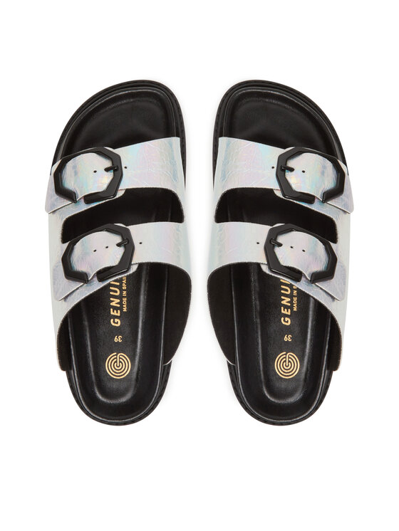 Genuins Šľapky Genuins Galia Vegan G106279 Strieborná