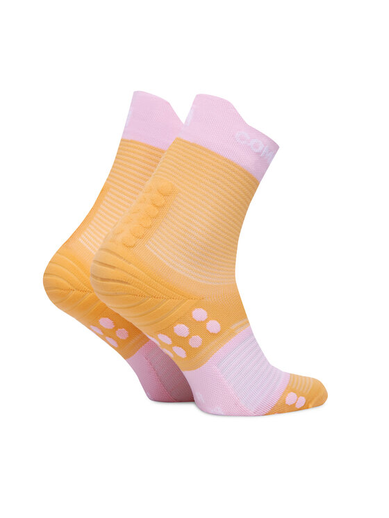 Compressport Κάλτσες μακριές Compressport Proracing Socks V4 XU00046B4033 Πορτοκαλί