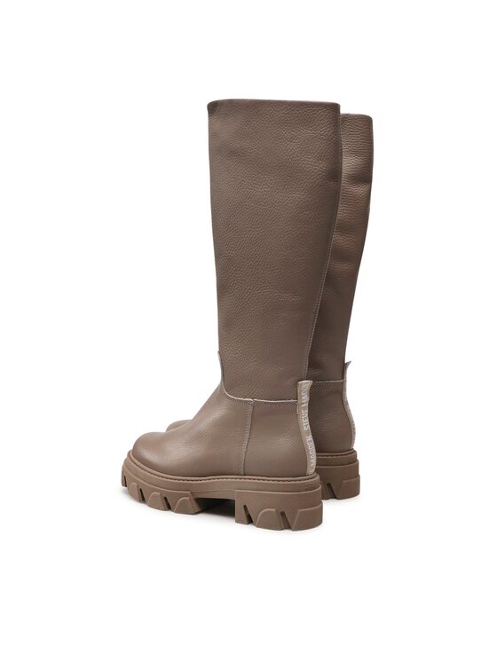 Steve Madden Čižmy Steve Madden Mana SM11002143-03001-022 Hnedá