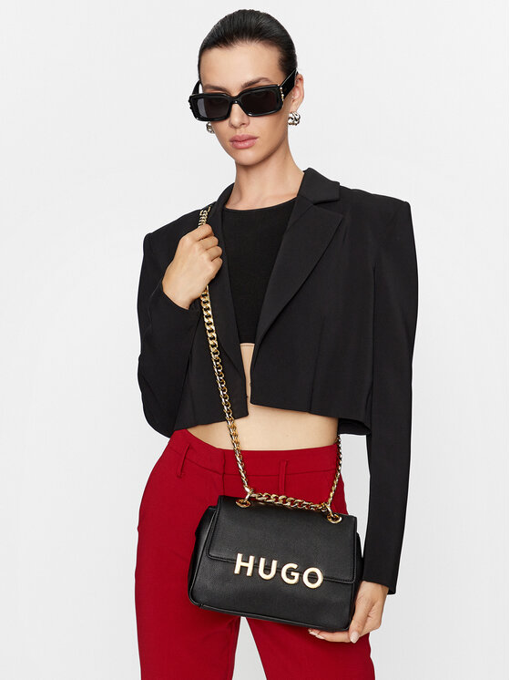 HUGO Táska Hugo Lizzie Sm Sh. Bag 50503780 10238871 01 Fekete